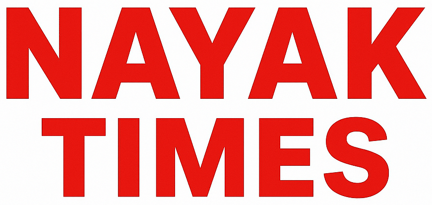 Logo of Nayak Times with a bold white letter "N" on a red background and the words "NAYAK TIMES" underneath.