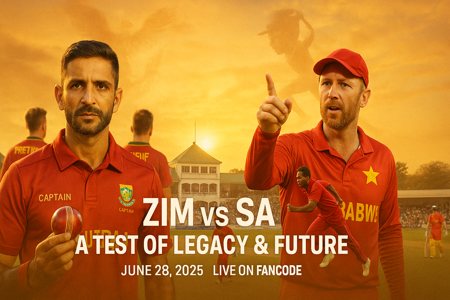 Zimbabwe vs South Africa 1st Test Live Streaming